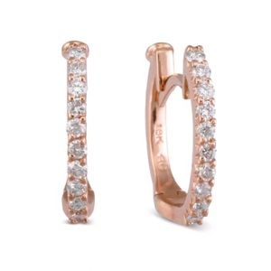 Roberto Coin Rose Gold Hoops NWT (from Nordstrom)